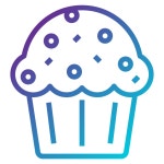 Muffin - Free food icons Muffin free vector icons designed by Pause08