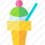 Ice cream - Free food icons Ice cream free vector icons designed by Freepik