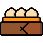 Momo - Free food icons Momo free vector icons designed by Smashicons