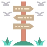 Signpost - Free signs icons Signpost free vector icons designed by surang