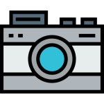 Photo camera - Free technology icons Photo camera free vector icons designed by Freepik