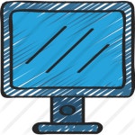Computer screen - Free computer icons Computer screen free vector icons designed by juicy_fish