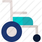 Wheelchair - Free transport icons Wheelchair free vector icons designed by Freepik