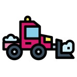 Snowplow - Free transportation icons Snowplow free vector icons designed by smalllikeart