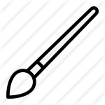 Brush - Free art icons Brush free vector icons designed by Bartama Graphic