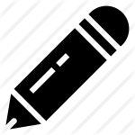 Pencil - Free interface icons Pencil free vector icons designed by Muhazdinata