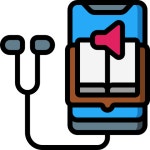 Audiobook - Free education icons Audiobook free vector icons designed by Smashicons