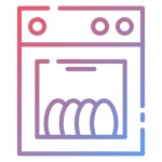 Dishwasher - Free technology icons Dishwasher free vector icons designed by Good Ware