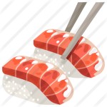 Sushi - Free food icons Sushi free vector icons designed by justicon