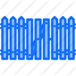 Fence - Free farming and gardening icons Fence free vector icons designed by Nikita Golubev