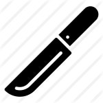 Knife - Free food icons Knife free vector icons designed by Bartama Graphic