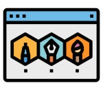 Web design - Free business and finance icons Web design free vector icons designed by photo3idea_studio