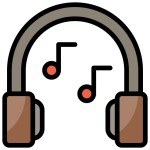 Headphones - Free multimedia icons Headphones free vector icons designed by ppangman