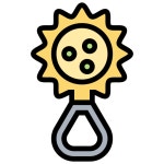 Rattle - Free kid and baby icons Rattle free vector icons designed by Eucalyp