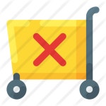 Shopping cart - Free commerce and shopping icons Shopping cart free vector icons designed by Bamicon