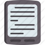 Ereader - Free education icons Ereader free vector icons designed by Freepik