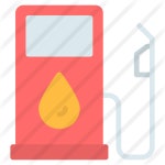 Gas station - Free transportation icons Gas station free vector icons designed by nawicon