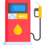 Gas station - Free transport icons Gas Station free vector icons designed by Freepik