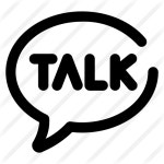 Kakao talk - Free social media icons Kakao Talk free vector icons designed by Bombasticon Studio