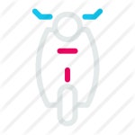 Motorbike - Free technology icons Motorbike free vector icons designed by Iconika