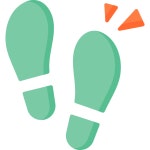 Footprint - Free entertainment icons Footprint free vector icons designed by Freepik