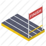 Finish line - Free sports icons Finish line free vector icons designed by vectorsmarket15