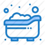 Bathtub - Free kid and baby icons Bathtub free vector icons designed by flatart_icons
