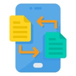 File transfer - Free communications icons File transfer free vector icons designed by itim2101