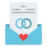 Wedding invitation - Free communications icons Wedding invitation free vector icons designed by iconixar