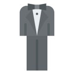Tuxedo - Free fashion icons Tuxedo free vector icons designed by iconixar