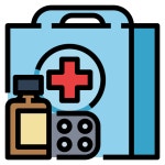 First aid kit - Free medical icons First aid kit free vector icons designed by ultimatearm