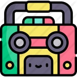 Tape recorder - Free music and multimedia icons Tape recorder free vector icons designed by Freepik