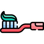 Toothbrush - Free healthcare and medical icons Toothbrush free vector icons designed by Freepik