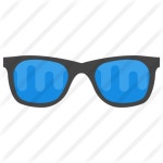 Glasses - Free fashion icons Glasses free vector icons designed by vectorsmarket15
