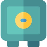 Safebox - Free business icons Safebox free vector icons designed by Freepik