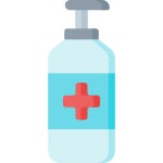 Hand sanitizer - Free healthcare and medical icons Hand Sanitizer free vector icons designed by Freepik