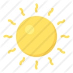 Sun - Free holidays icons Sun free vector icons designed by Aranagraphics