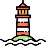 Lighthouse - Free security icons Lighthouse free vector icons designed by Freepik