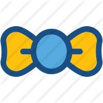 Bowtie - Free fashion icons Bowtie free vector icons designed by Prosymbols Premium