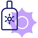 Sun cream - Free holidays icons Sun Cream free vector icons designed by inipagistudio