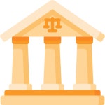 Courthouse - Free buildings icons Courthouse free vector icons designed by Freepik