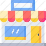 Store - Free architecture and city icons Store free vector icons designed by Freepik