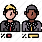 Candidates - Free business and finance icons Candidates free vector icons designed by Freepik