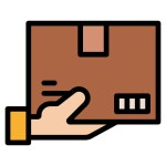 Delivery box - Free commerce icons Delivery Box free vector icons designed by iconixar