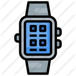 Smartwatch - Free technology icons Smartwatch free vector icons designed by surang