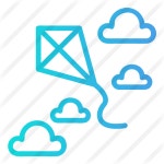 Kite - Free hobbies and free time icons Kite free vector icons designed by Andrean Prabowo