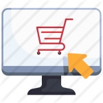 Online shopping - Free computer icons Online Shopping free vector icons designed by justicon