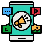 Social marketing icon | Free Download Social Marketing free vector icons designed by photo3idea_studio