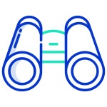 Binocular - Free construction and tools icons Binocular free vector icons designed by Icongeek26
