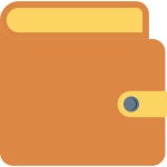 Wallet - Free business and finance icons Wallet free vector icons designed by DinosoftLabs